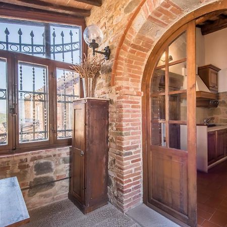 Ferienwohnung Casale Rosennano - Loggia Exterior foto